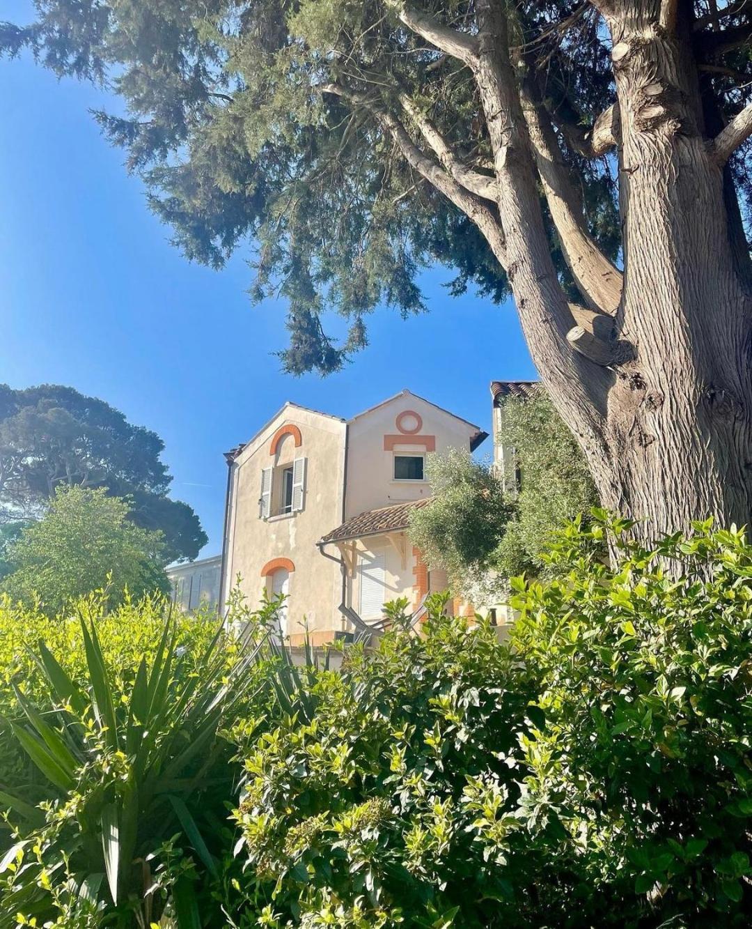 Villa-Chateau Les Terrasses - Tamaris, Plage Des Sablettes, Mer Au Bas De La Propriete Ла Сен-сюр-Мер Екстериор снимка